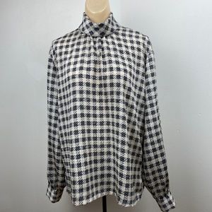 Country Sophisticates-Pendleton Vintage Blouse